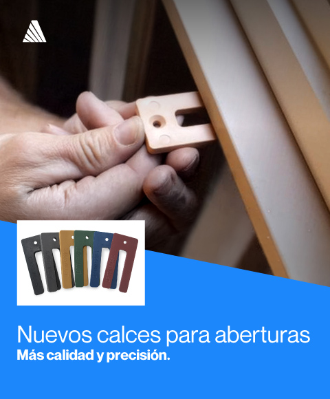 Calces para aberturas
